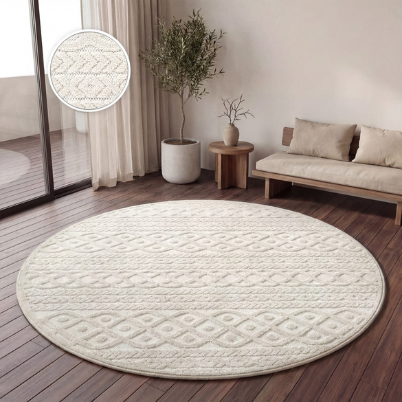 Tapis rond COTTON 231 Paco Home