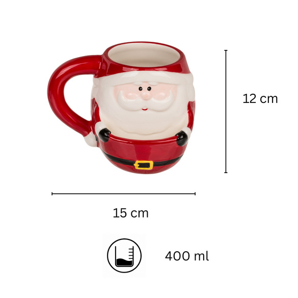 Tasse à café « Noël » avec compartiment à biscuits