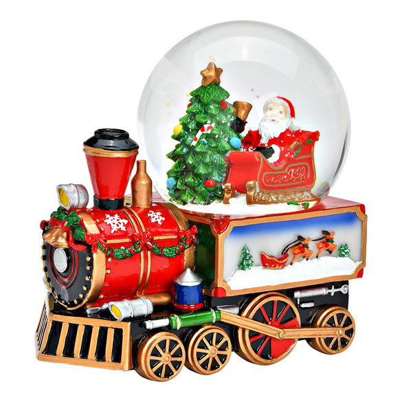 Locomotive avec boule à neige « Wurm »