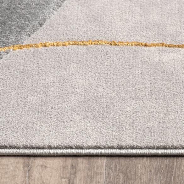 Tapis à poils courts Tuana 217 Gris Paco Home