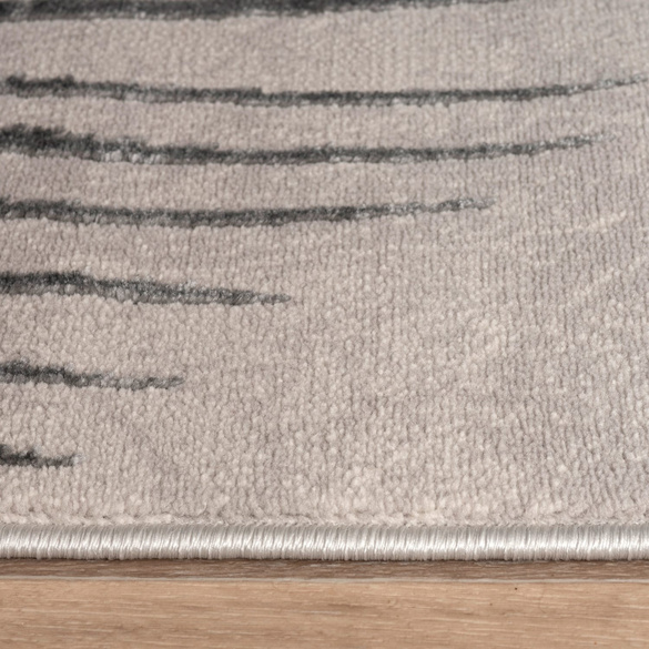 Tapis à poils courts Tuana 218 Gris Paco Home