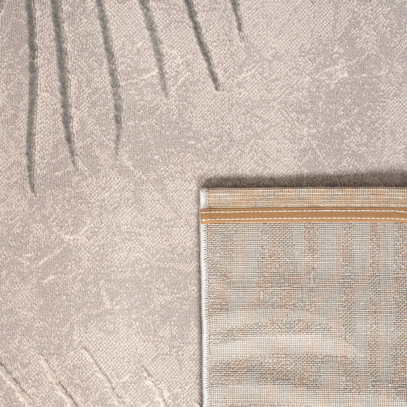 Tapis à poils courts Tuana 218 Gris Paco Home