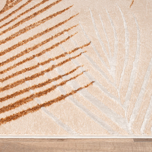 Tapis à poils courts Tuana 218 Beige Paco Home