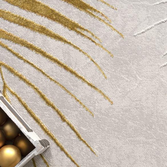 Tapis à poils courts Tuana 218 Gold Paco Home