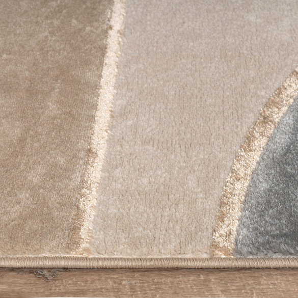 Tapis à poils courts Tuana 220 Gris Paco Home