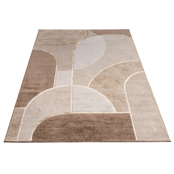 Tapis à poils courts Tuana 220 Beige Paco Home