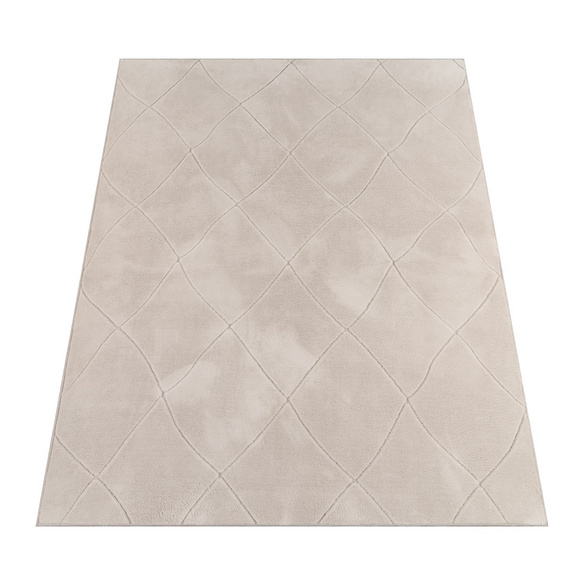 Tapis à poils courts Utrecht 641 Crème Paco Home