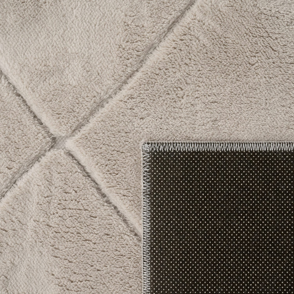Tapis à poils courts Utrecht 641 Crème Paco Home