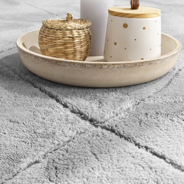 Tapis à poils courts Utrecht 641 Gris Paco Home