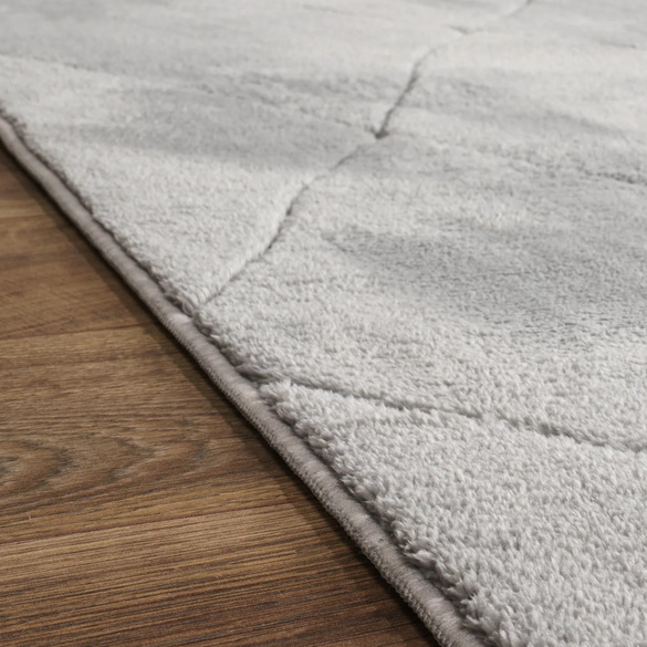 Tapis à poils courts Utrecht 641 Gris Paco Home