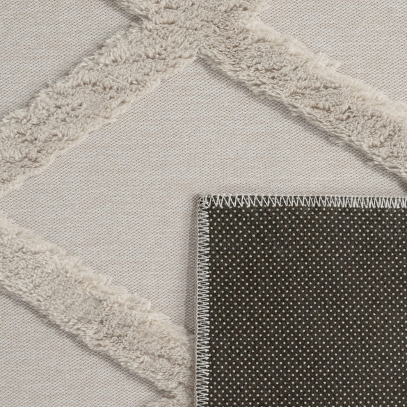 Tapis à poils courts Utrecht 642 Crème Paco Home