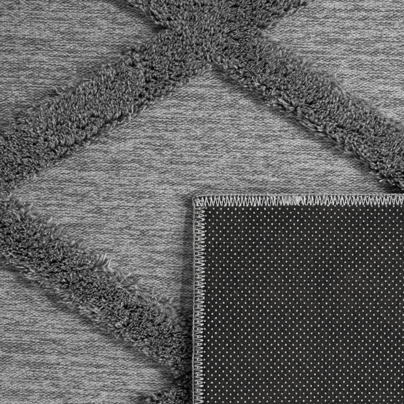 Tapis à poils courts Utrecht 642 Gris Paco Home