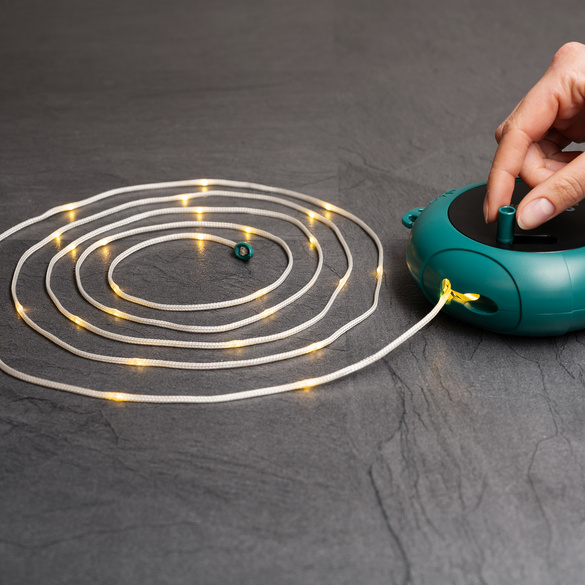 Guirlande lumineuse LED rétractable & extensible Genius