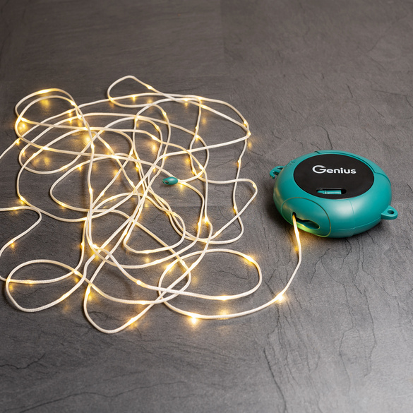 Guirlande lumineuse LED rétractable & extensible Genius