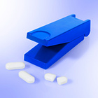 Coupe-pilule, bleu