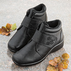 Bottines fourrées noires