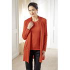 Gilet avec strass, rouge Amélie di Santi