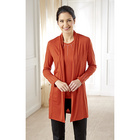 Gilet avec strass, rouge Amélie di Santi