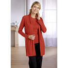 Gilet avec strass, rouge Amélie di Santi
