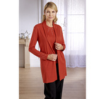 Gilet avec strass, rouge Amélie di Santi