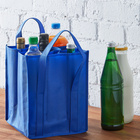 Sac porte-bouteilles, bleu