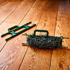 Lot de 2 enrouleurs pour guirlandes lumineuses, vert