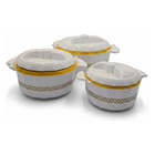 Plat isotherme, lot de 3