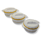 Plat isotherme, lot de 3