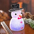 Bonhomme de neige à LED