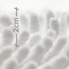 Tapis ultra-doux, crème