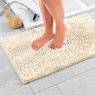 Tapis ultra-doux, crème