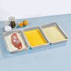 Set à paner gris, 3 pièces