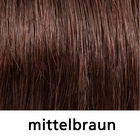 Perruque naturelle "Daniela", châtain moyen