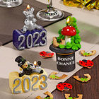 12 décorations Porte-bonheur