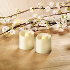 Lot de 2 bougies à LED