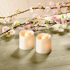 Lot de 2 bougies à LED
