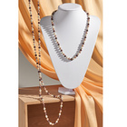 Collier de perles fantaisie 120 cm