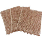 Lot de 3 chiffons avec cuivre