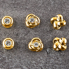 Lot de 3 paires de boucles d‘oreilles aimantées