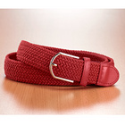 Lot de 2 ceintures rouge + noir
