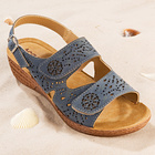 Sandales, bleu