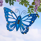Décoration murale solaire  Papillon, bleu