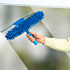 Nettoyeur de vitres télescopique, bleu