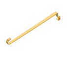 Crochet de porte en laiton