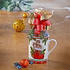 Mug Chatons de Noël rempli de chocolats