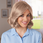 Perruque blond cendré foncé