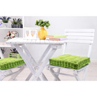 Coussin épais, vert été