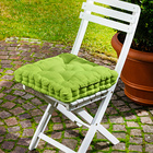 Coussin épais, vert été