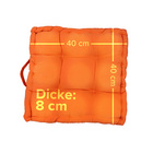 Coussin rehausseur, terracotta