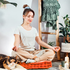 Coussin rehausseur, terracotta